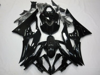 2008-2016 No.2 Gloss Black Yamaha R6 Motorcycle Fairings Canada