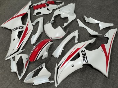 2008-2016 Pearl white Custom Yamaha R6 Motorcycle Fairings Canada