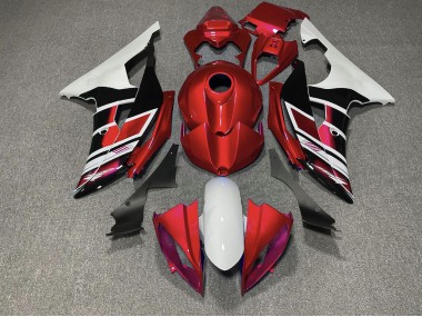 2008-2016 Red Black and White OEM Style Yamaha R6 Motorcycle Fairings Canada