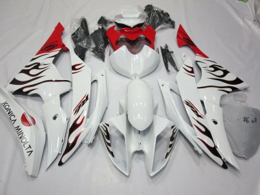 2008-2016 Special Flame Red Yamaha R6 Motorcycle Fairings Canada