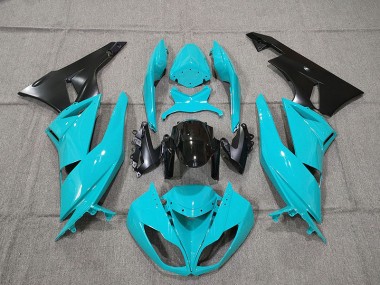 2009-2012 Blue Kawasaki ZX6R Motorcycle Fairings Canada