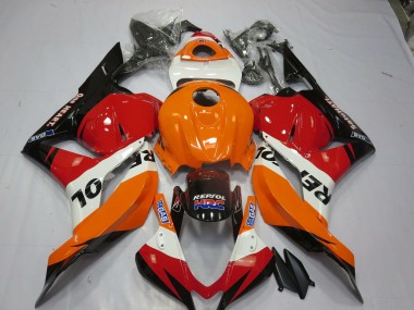 2009-2012 Classic Repsol Style 2 Honda CBR600RR Motorcycle Fairings Canada