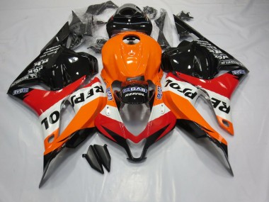 2009-2012 Classic Repsol Style Honda CBR600RR Motorcycle Fairings Canada