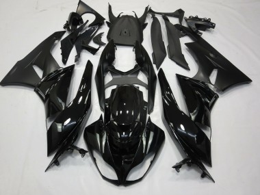 2009-2012 Gloss Black Matte Kawasaki ZX6R Motorcycle Fairings Canada