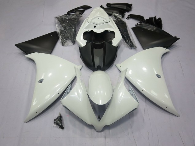 2009-2012 Gloss White Yamaha R1 Motorcycle Fairings Canada