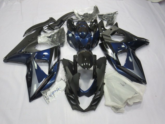 2009-2016 Blue Silver and Black Suzuki GSXR 1000 Motorcycle Fairings Canada