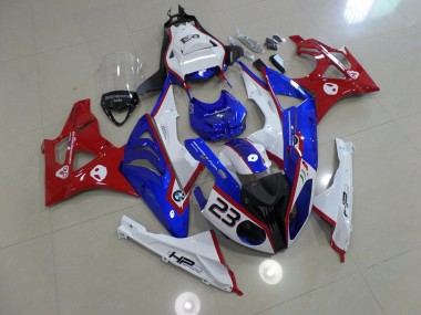 2009-2018 Blue and Red BMW S1000RR Motorcycle Fairings Canada