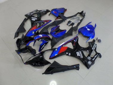 2009-2018 Blue and White Red BMW S1000RR Motorcycle Fairings Canada