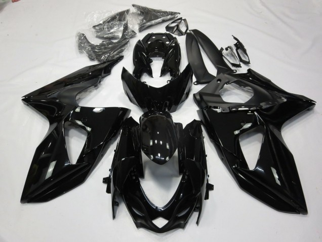 2009-2016 Gloss Black Design Suzuki GSXR 1000 Motorcycle Fairings Canada