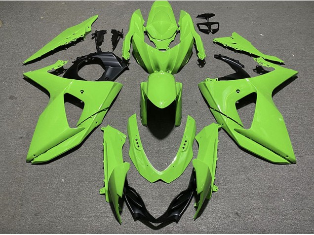 2009-2016 High Gloss Green Suzuki GSXR 1000 Motorcycle Fairings Canada