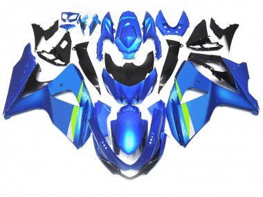 2009-2016 Matte Blue Suzuki GSXR 1000 Motorcycle Fairings Canada