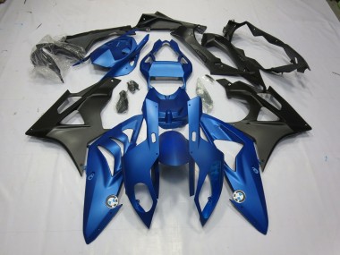 2009-2018 Matte Blue and Black BMW S1000RR Motorcycle Fairings Canada