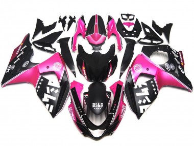 2009-2016 Matte Pink Custom Logos Suzuki GSXR 1000 Motorcycle Fairings Canada