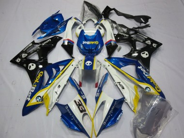 2009-2018 Yellow blue BMW S1000RR Motorcycle Fairings Canada