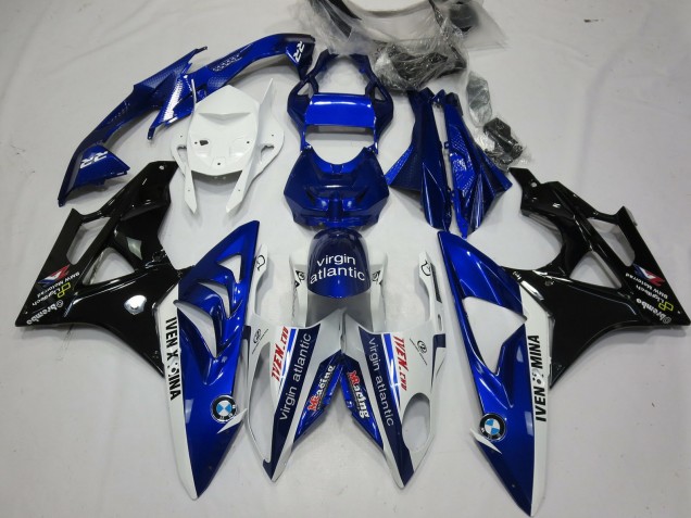 2009-2018 Blue and Black BMW S1000RR Motorcycle Fairings Canada