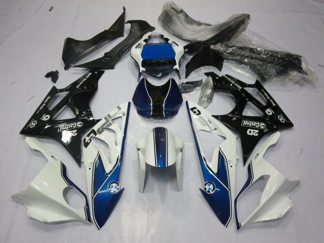 2009-2018 Custom Blue BMW S1000RR Motorcycle Fairings Canada