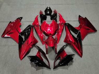 2009-2018 Fire Red and Black BMW S1000RR Motorcycle Fairings Canada