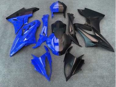 2009-2018 Gloss Blue/Matte Black Split BMW S1000RR Motorcycle Fairings Canada