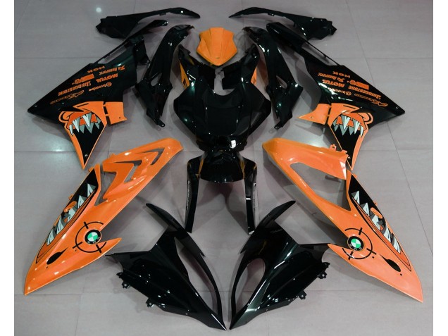 2009-2018 Gloss Orange Shark BMW S1000RR Motorcycle Fairings Canada