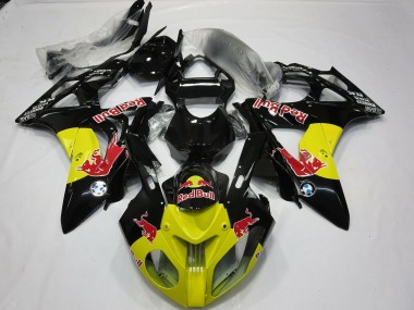 2009-2018 Yellow Black Red Bull BMW S1000RR Motorcycle Fairings Canada