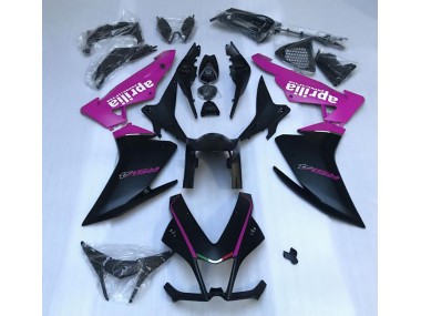 2010-2015 Matte Black & Pink Aprilia RSV4 1000 Motorcycle Fairings Canada