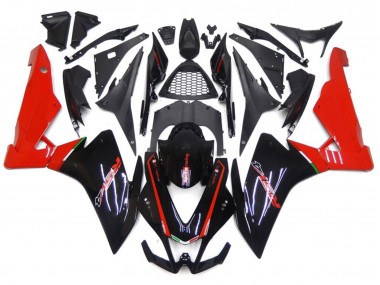 2010-2015 Red and Black Aprilia RSV4 1000 Motorcycle Fairings Canada