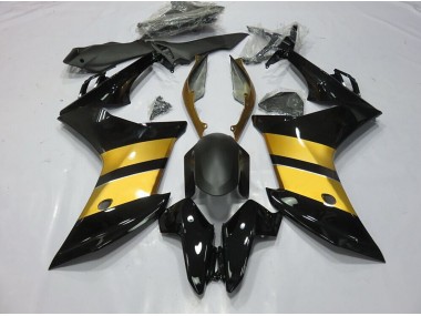 2011-2012 Gold Black CBR Design Honda CBR600F Motorcycle Fairings Canada