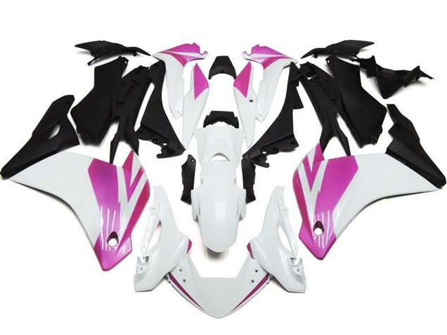 2011-2013 Pink and White Gloss Honda CBR250RR Motorcycle Fairings Canada