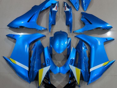 2011-2020 Full Gloss Light Blue Suzuki GSXR 600-750 Motorcycle Fairings Canada