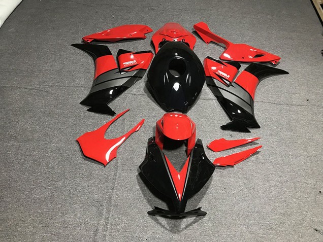 2012-2016 Gloss Black Red/ Grey Honda CBR1000RR Motorcycle Fairings Canada