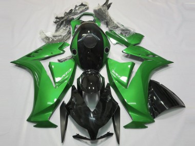 2012-2016 Gloss Black and Green Honda CBR1000RR Motorcycle Fairings Canada