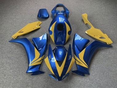 2012-2016 Gloss Blue and Yellow Honda CBR1000RR Motorcycle Fairings Canada