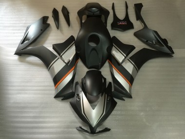 2012-2016 Matte Silver and Black Honda CBR1000RR Motorcycle Fairings Canada