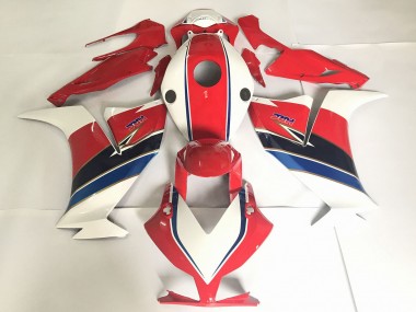 2012-2016 Red with White/Blue Honda CBR1000RR Motorcycle Fairings Canada