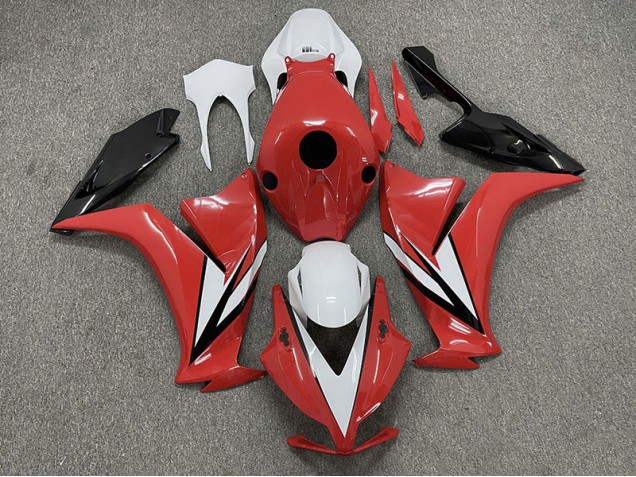 2012-2016 Red with White Honda CBR1000RR Motorcycle Fairings Canada