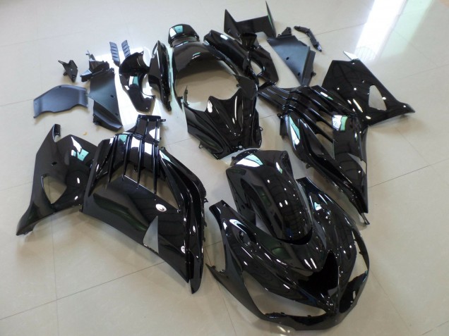 2012-2019 Gloss Black Kawasaki ZX14R Motorcycle Fairings Canada