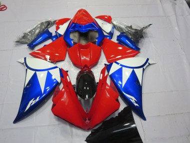 2013-2014 Red Blue and White Yamaha R1 Motorcycle Fairings Canada