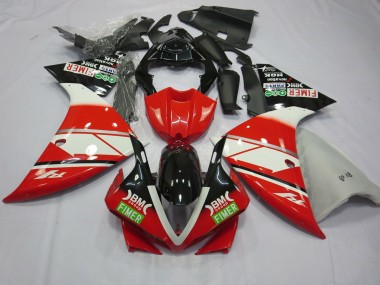 2013-2014 Red White Yamalube Yamaha R1 Motorcycle Fairings Canada