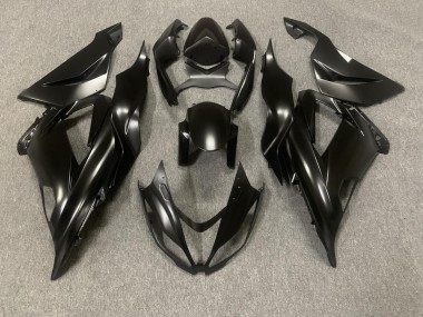 2013-2018 Matte Black & Protective Coat Kawasaki ZX6R Motorcycle Fairings Canada