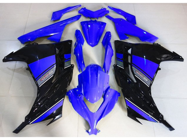 2013-2018 Midnight Blue and Black Kawasaki Ninja 300 Motorcycle Fairings Canada