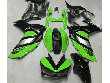 2015-2018 Bright Green Yamalube Yamaha R3 Motorcycle Fairings Canada