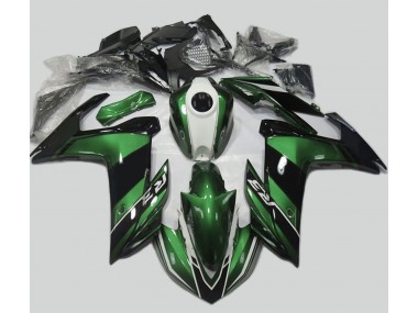 2015-2018 Green and Gloss Black Yamaha R3 Motorcycle Fairings Canada