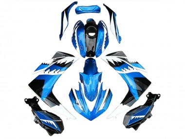 2015-2018 Light Blue Shark Yamaha R3 Motorcycle Fairings Canada