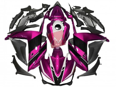 2015-2018 Pink Black and White Yamaha R3 Motorcycle Fairings Canada