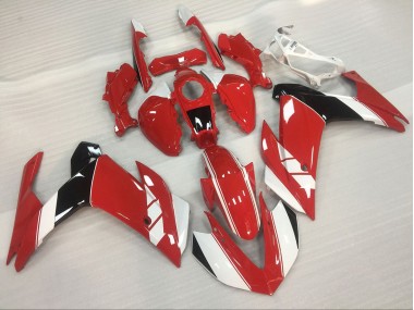 2015-2018 Red and White Gloss Yamaha R3 Motorcycle Fairings Canada