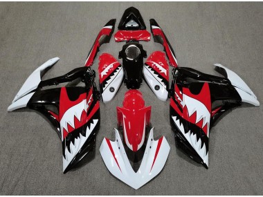 2015-2018 White Shark & Red Yamaha R3 Motorcycle Fairings Canada