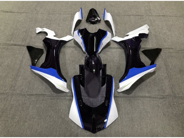 2015-2019 Blue Black and White Yamaha R1 Motorcycle Fairings Canada