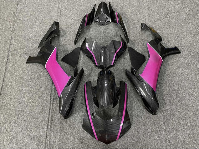 2015-2019 Carbon Fiber & Pink Yamaha R1 Motorcycle Fairings Canada