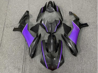 2015-2019 Carbon Fiber & Purple Yamaha R1 Motorcycle Fairings Canada