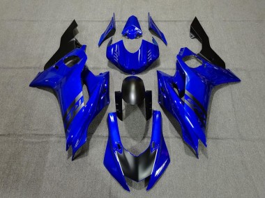 2017-2019 Blue and Black Yamaha R6 Motorcycle Fairings Canada